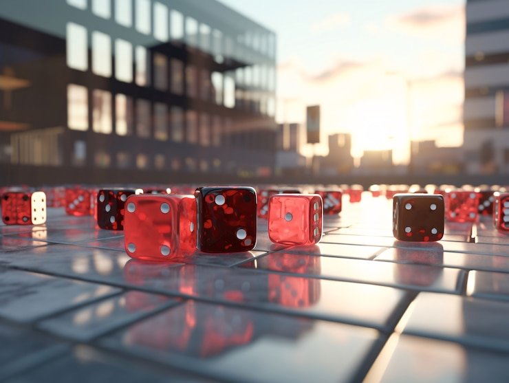 Riwayat hasil Dice Game di ciatoto menampilkan serangkaian putaran dengan total dadu dan status taruhan